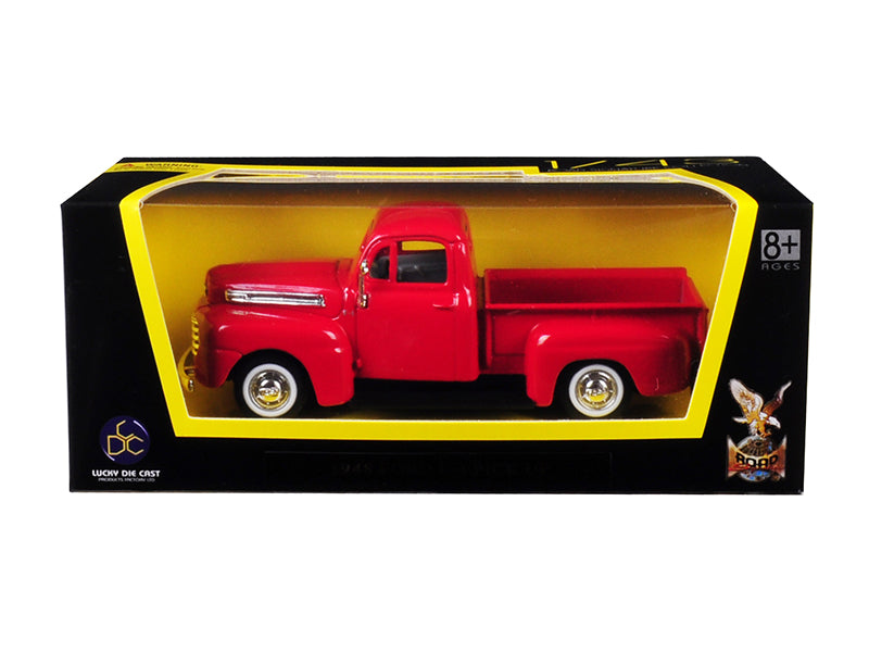 1948 Ford F-1 Pickup Truck Red 1/43 Diecast Model Car by Road Signature free shipping USA