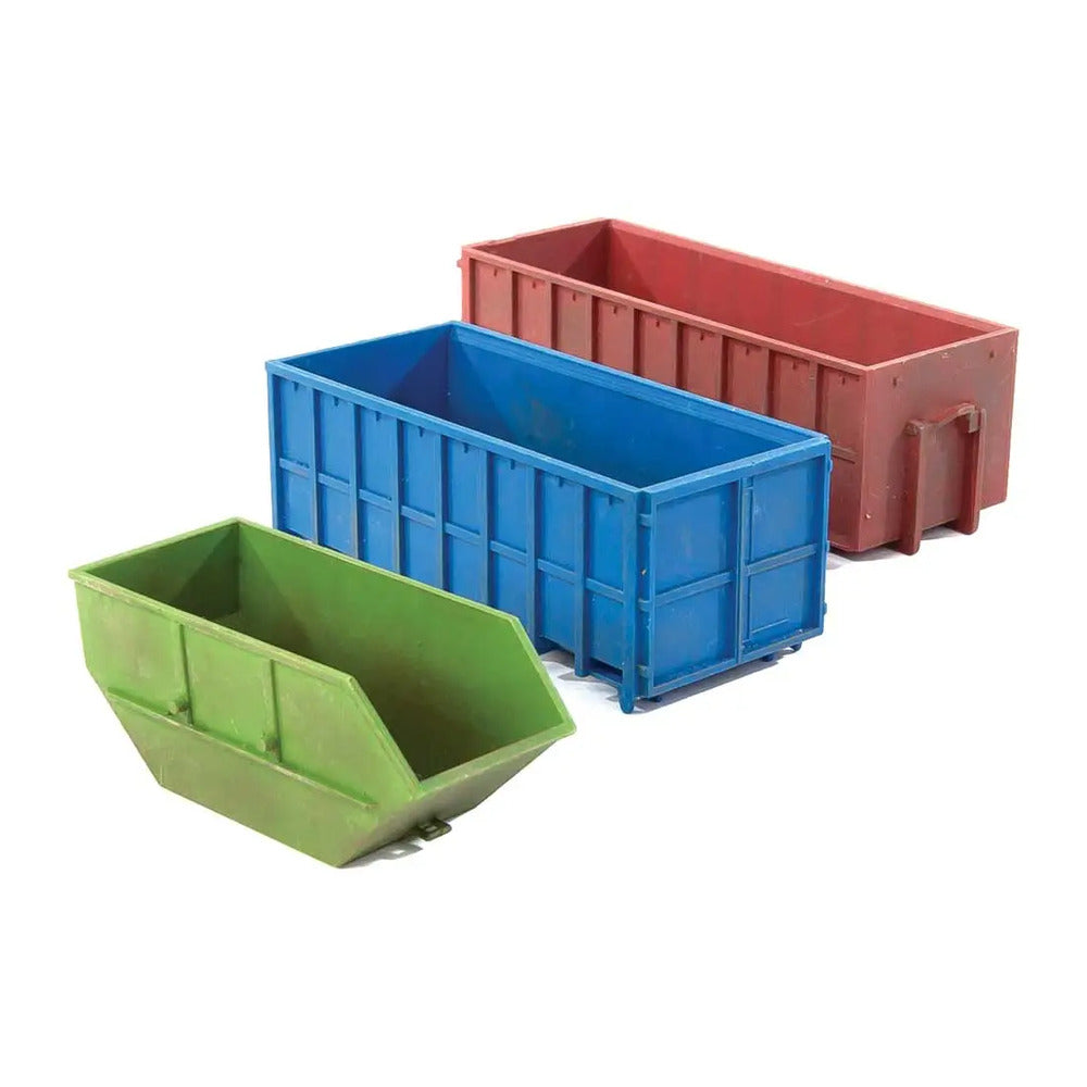 Walthers SceneMaster 4106 HO Industrial Dumpsters Kit