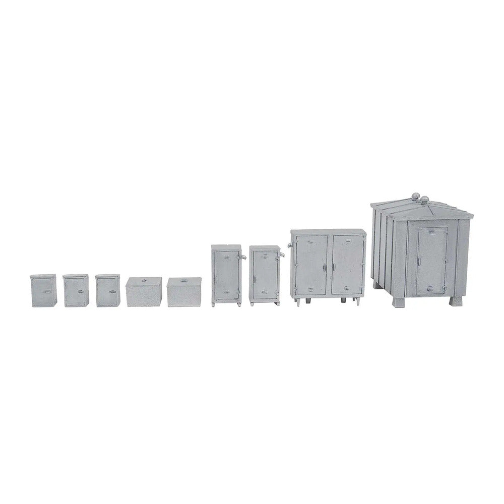 Walthers SceneMaster 949-4140 HO Vintage Trackside Detail Set