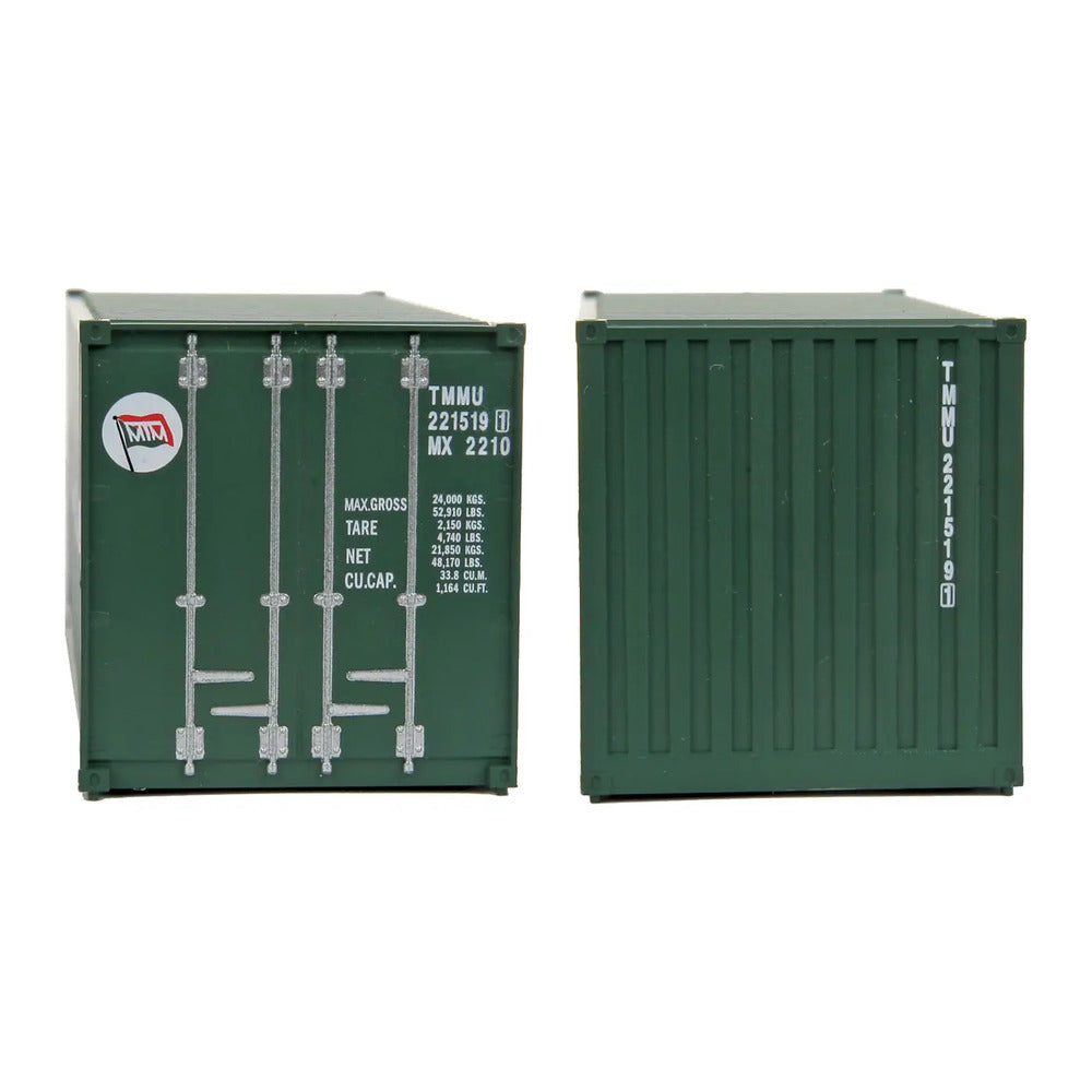 Walthers SceneMaster 949-8008 HO 20' Container Linea Mexicana