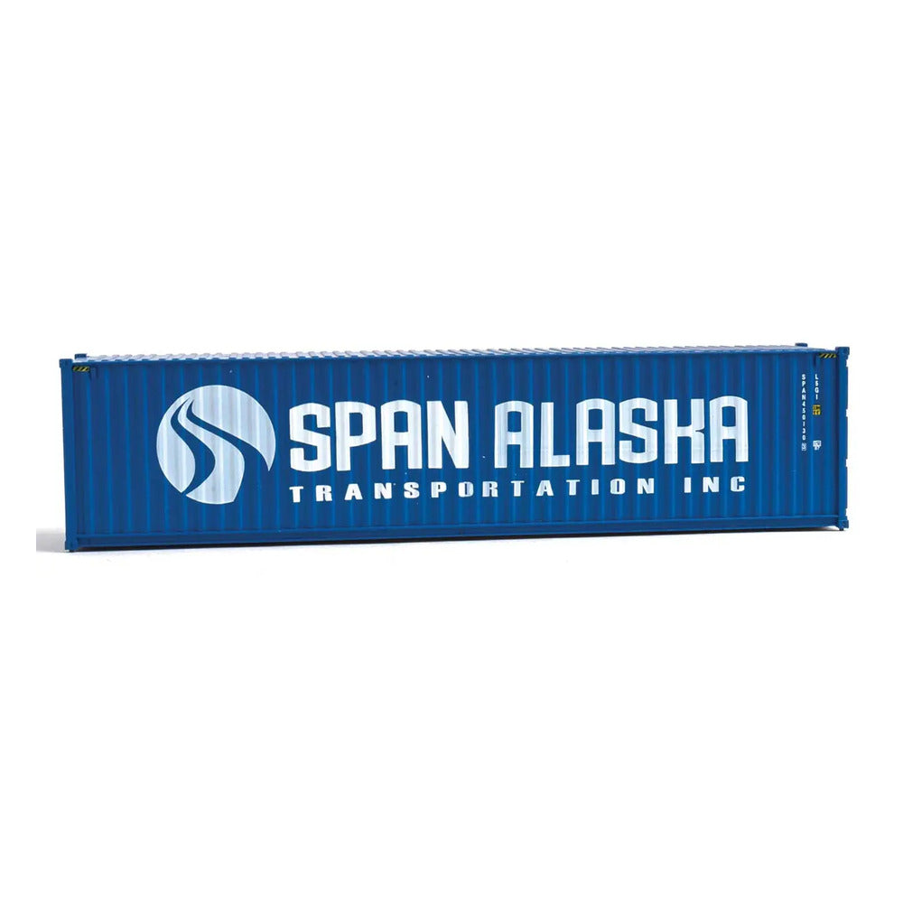 Walthers SceneMaster 949-8273 HO 40' Hi-Cube Container - Span Alaska