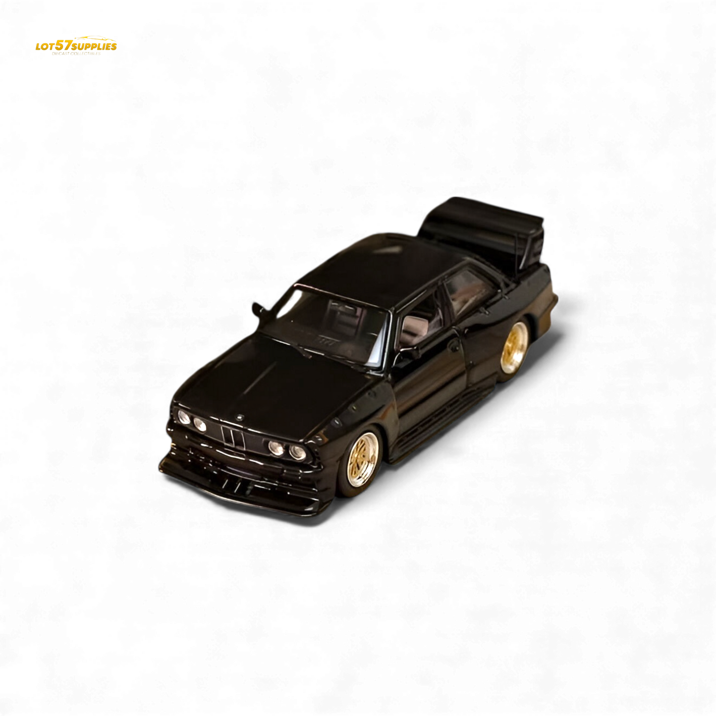 SW BMW E30 M3 LTO Modified - Black 1:64