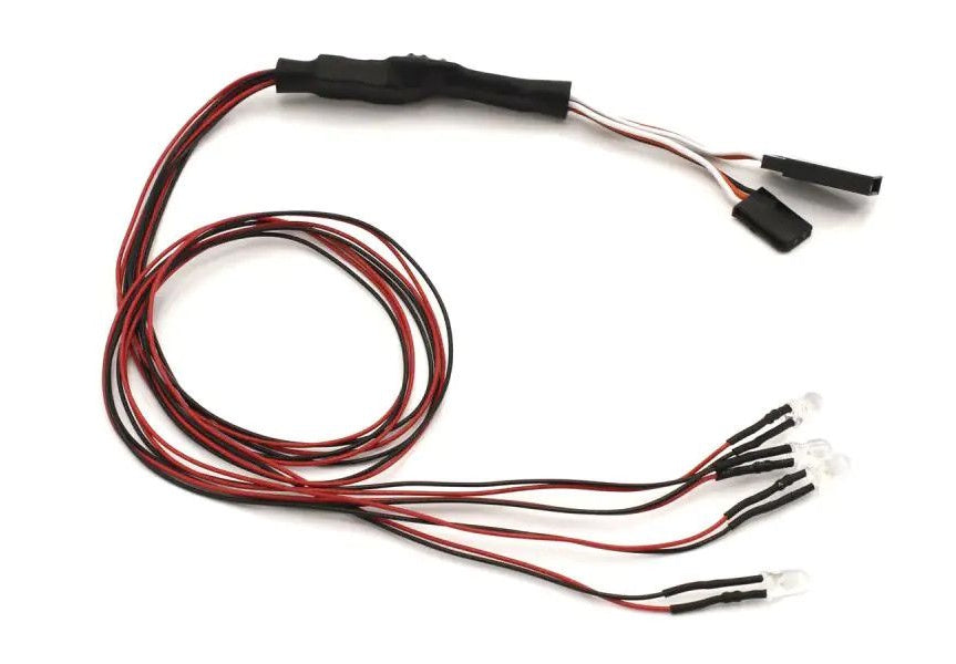 Kyosho 97054-4HR LED Light Unit (5/4 Bulbs/Halogen & Red)