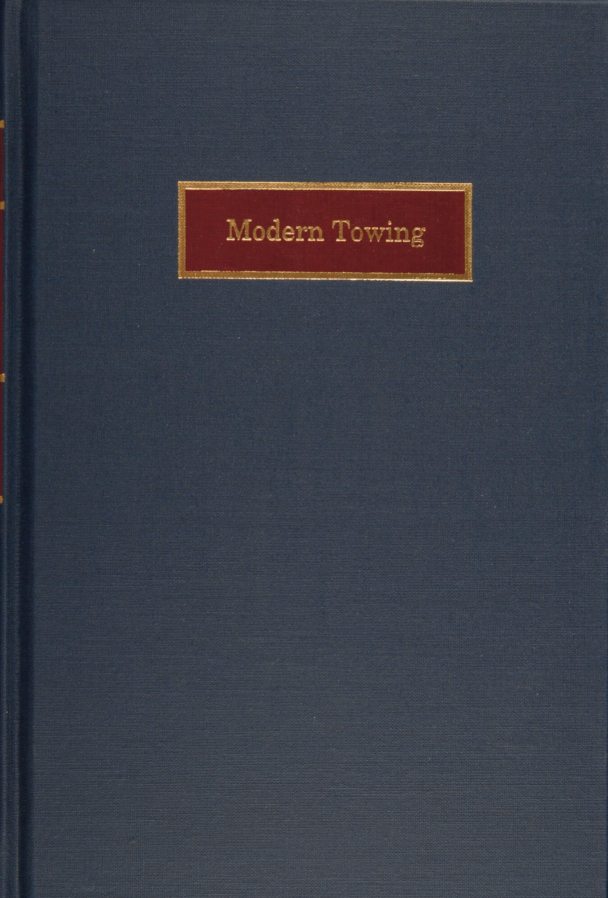 Modern Towing by Schiffer Publishing