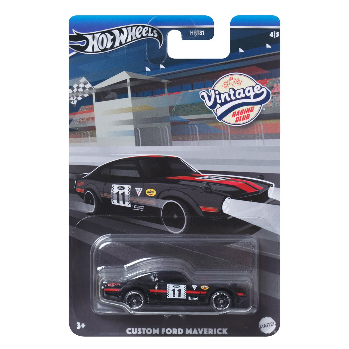 2024 HOT WHEELS VINTAGE RACING CLUB CUSTOM FORD MAVERICK CASE B 4/5