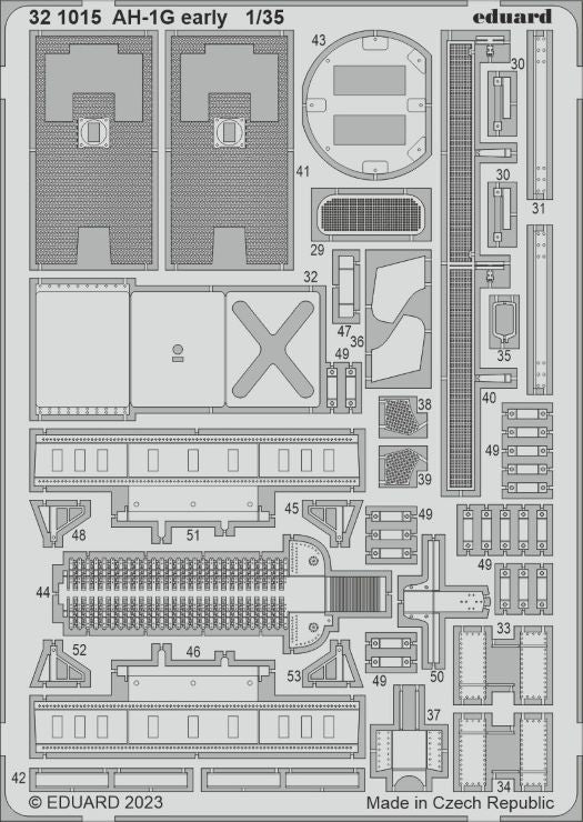 Eduard 321015 1/35 Aircraft- AH1G Early for ICM