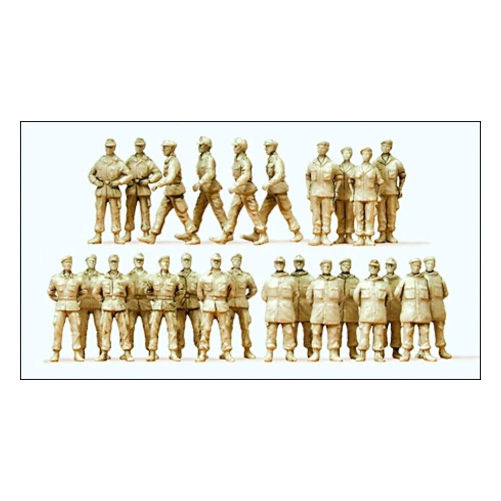 Preiser 72535 1:72 Modern German Army Parade Ground Set (26)