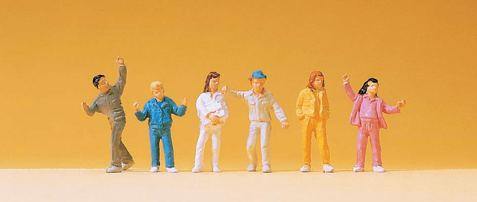 Preiser 14139 HO Scale Children Figure Set
