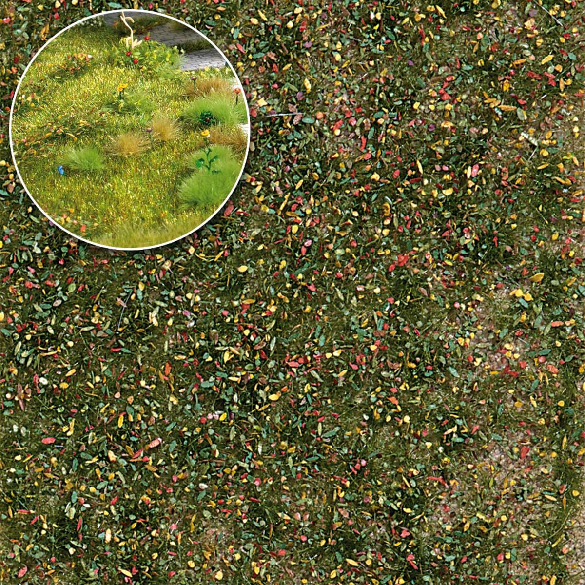 Busch 3543 All Scale Late Summer Weed Tufts Sheet