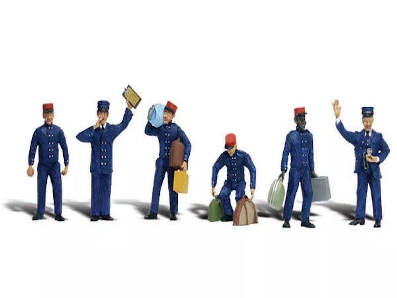 Woodland Scenics A2131 N Train Figures Train Personnel