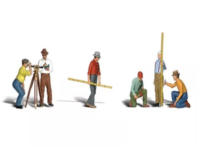 Woodland Scenics A2741 HO Scale Surveyors