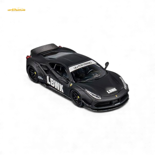 CM Model Ferrari 488 LB Works Black 1:64