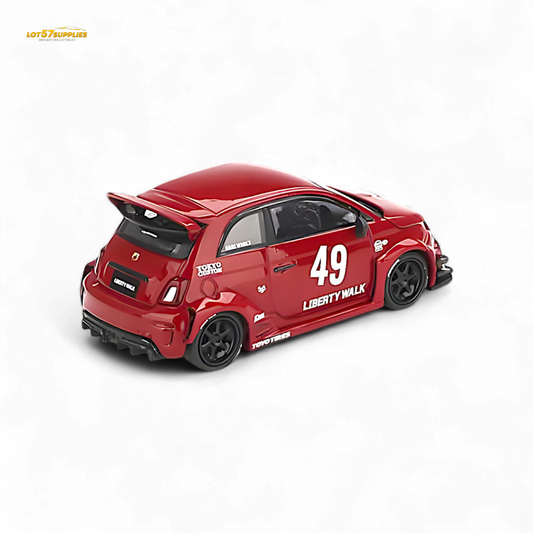 Mini GT LB-WORKS ABARTH 595 Red 1:64