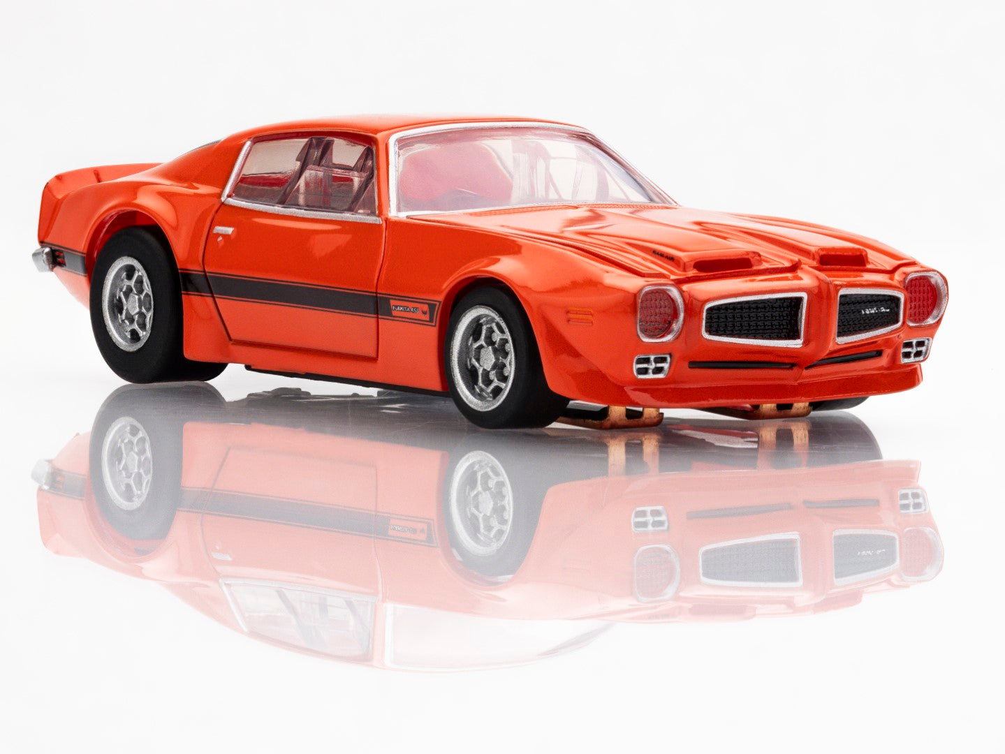 AFX Pontiac Firebird Formula 400 Blue Orange HO Slot Car MegaG+ 22123 + 22124