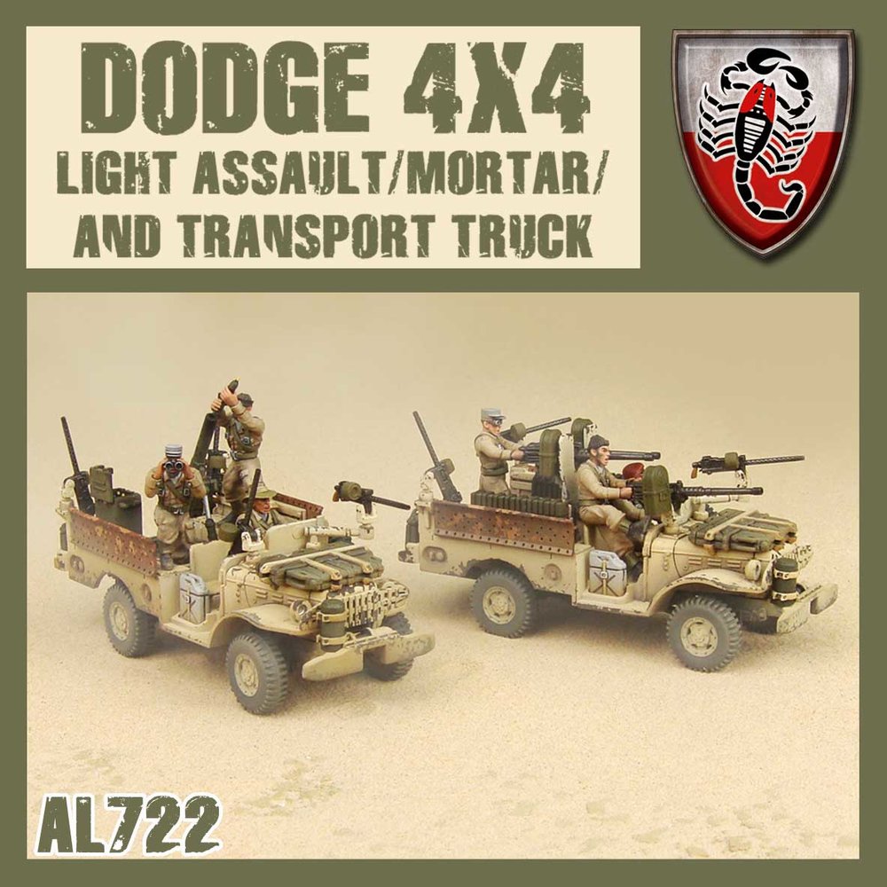 DUST 1947: Desert Scorpions Assault/Mortar/Transport Truck
