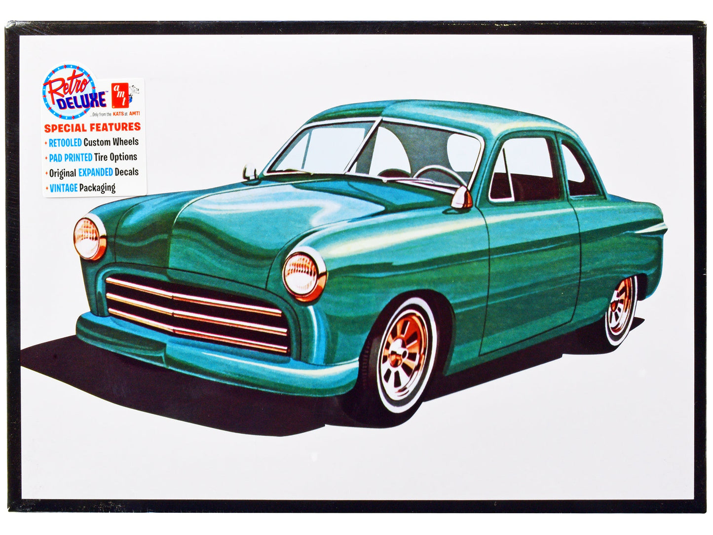 Skill 2 Model Kit 1949 Ford Coupe "The 49'er" 3-in-1 Kit 1/25 Scale Model by AMT free shipping USA