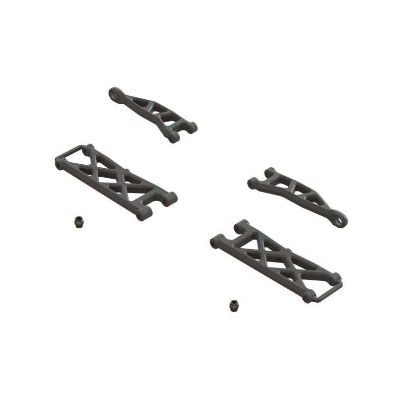 Arrma ARA330808 RC 1/18 Granite GROM 4x4 Monster Truck Rear Suspension Arm Set A