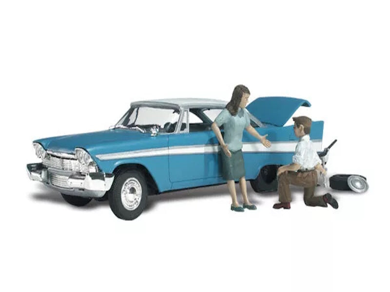 Woodland Scenics AS5323 N Scale Vehicle Felix Fix a Flat