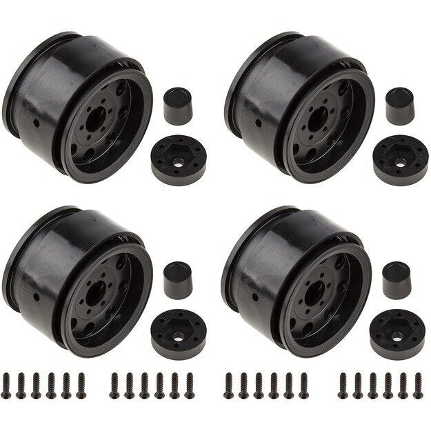 Team Associated 42109 The Ocho Wheels 1.90 inches Black Enduro