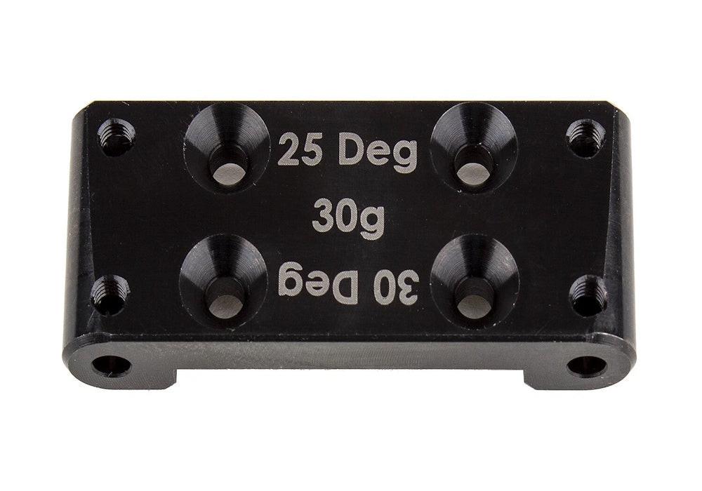 Associated 91898 RC10b6 Factory Team Steel Bulkhead; 25/30 Degree 30g