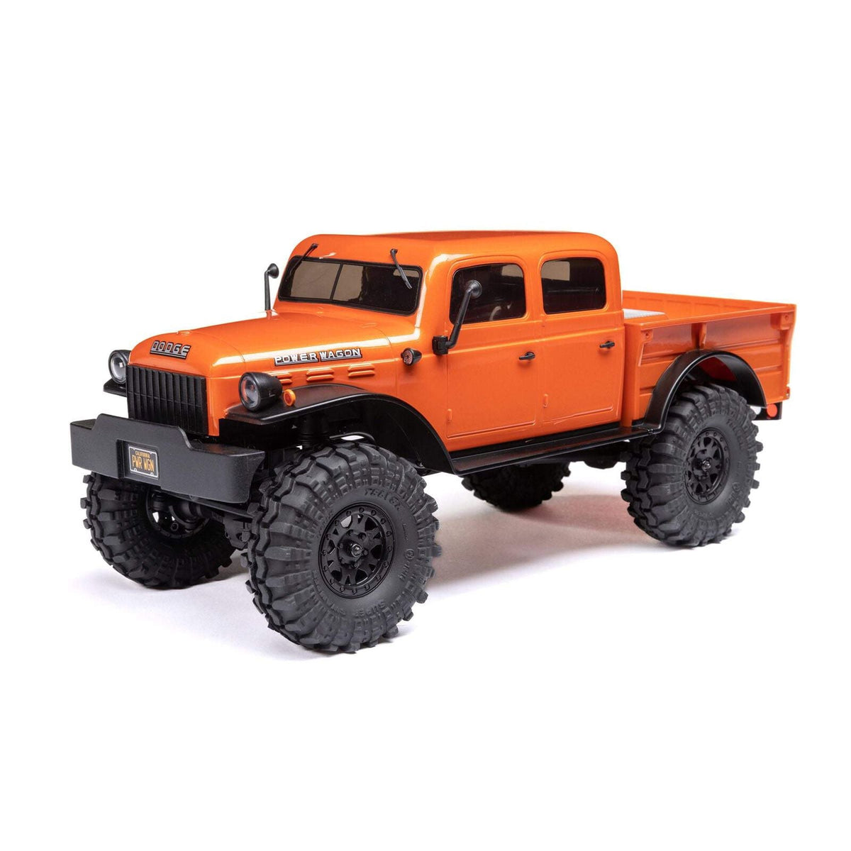 Axial 1/24 SCX24 Dodge Power Wagon 4X4 RTR Brushed Rock Crawler w/ Battery & Charger