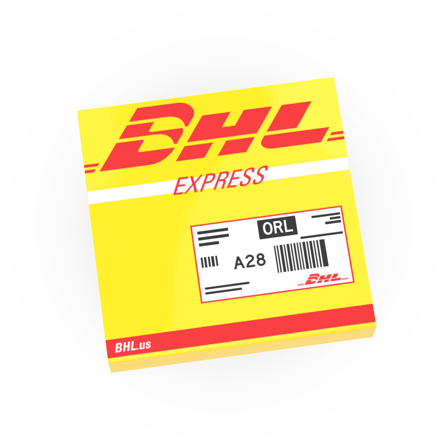 BHL Express Shipping Envelope - Custom Printed - Made using LEGO® parts