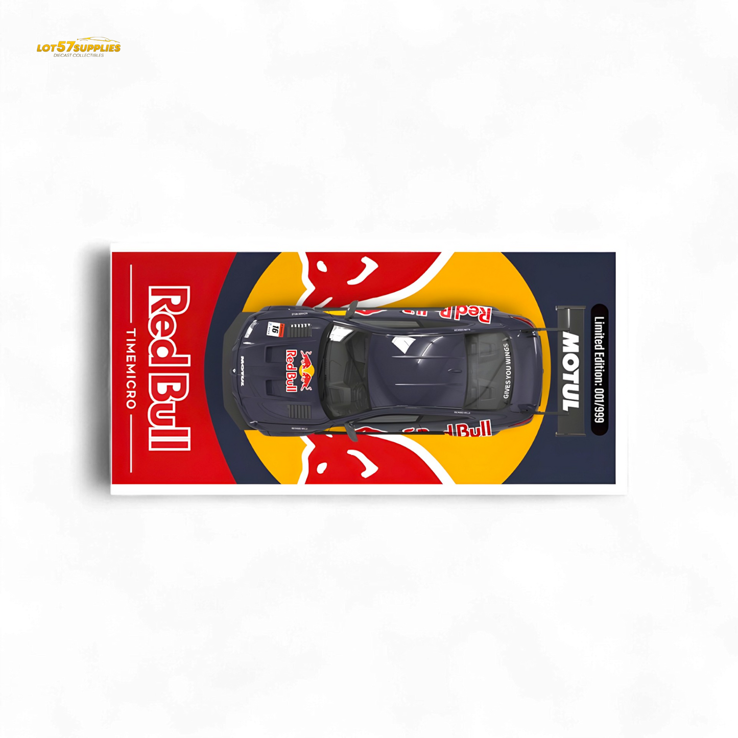 TimeMicro BMW M4 Widebody Red Bull Ordinary 1:64