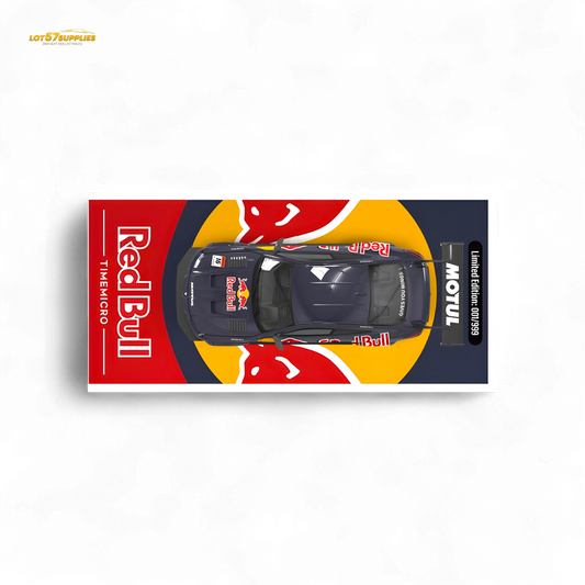 TimeMicro BMW M4 Modified Widebody Red Bull Figure Version 1:64