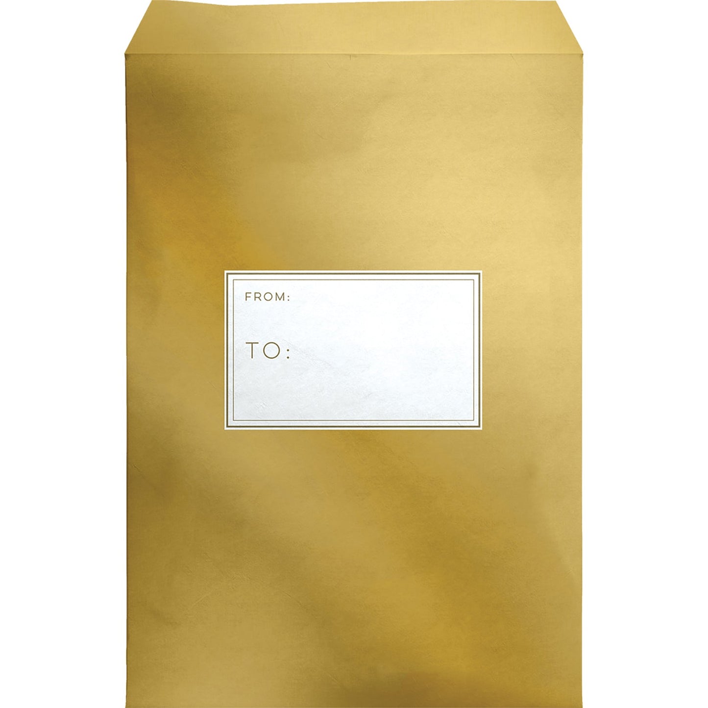 Medium Printed Padded Mailing Envelopes, Metallic Gold by Present Paper