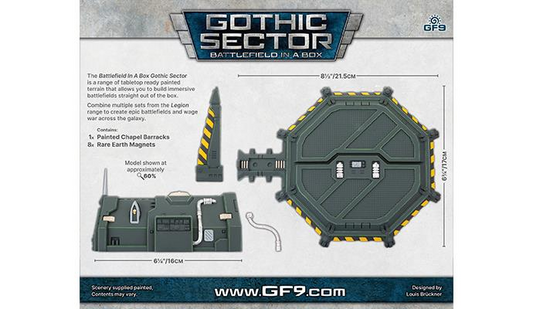 Battlefield in a Box: Gothic Sector - Legion Chapel Barracks