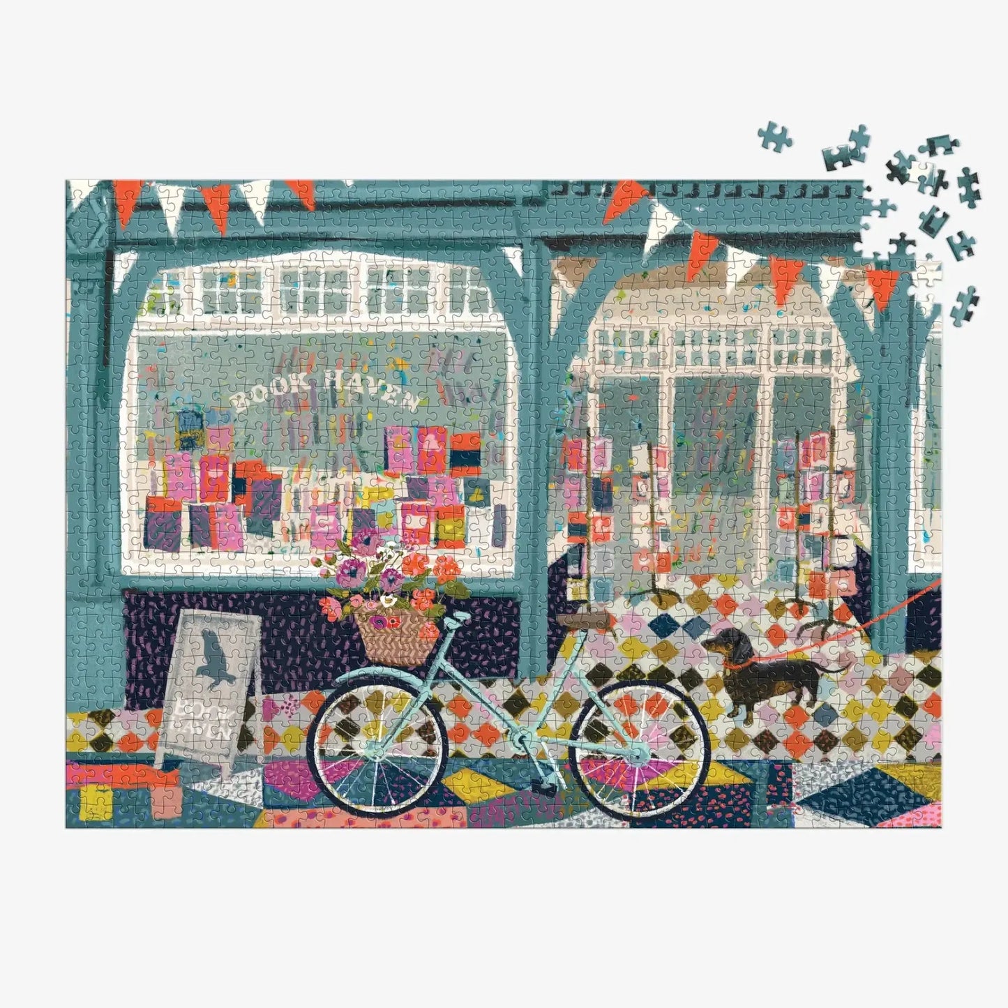 Book Haven 1000 Piece Jigsaw Puzzle Galison