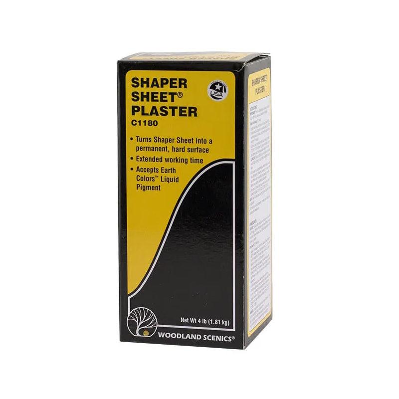 Woodland Scenics C1180 Shaper Sheet Plaster 1/2-Gallon