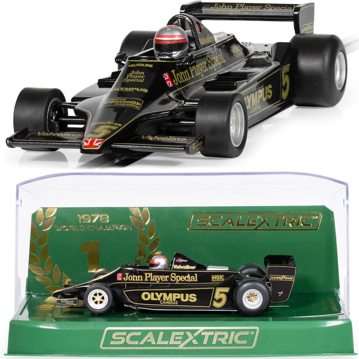 Scalextric C4494 Lotus 79 Mario Andretti 1978 World Champion Edition 1/32 Slot Car