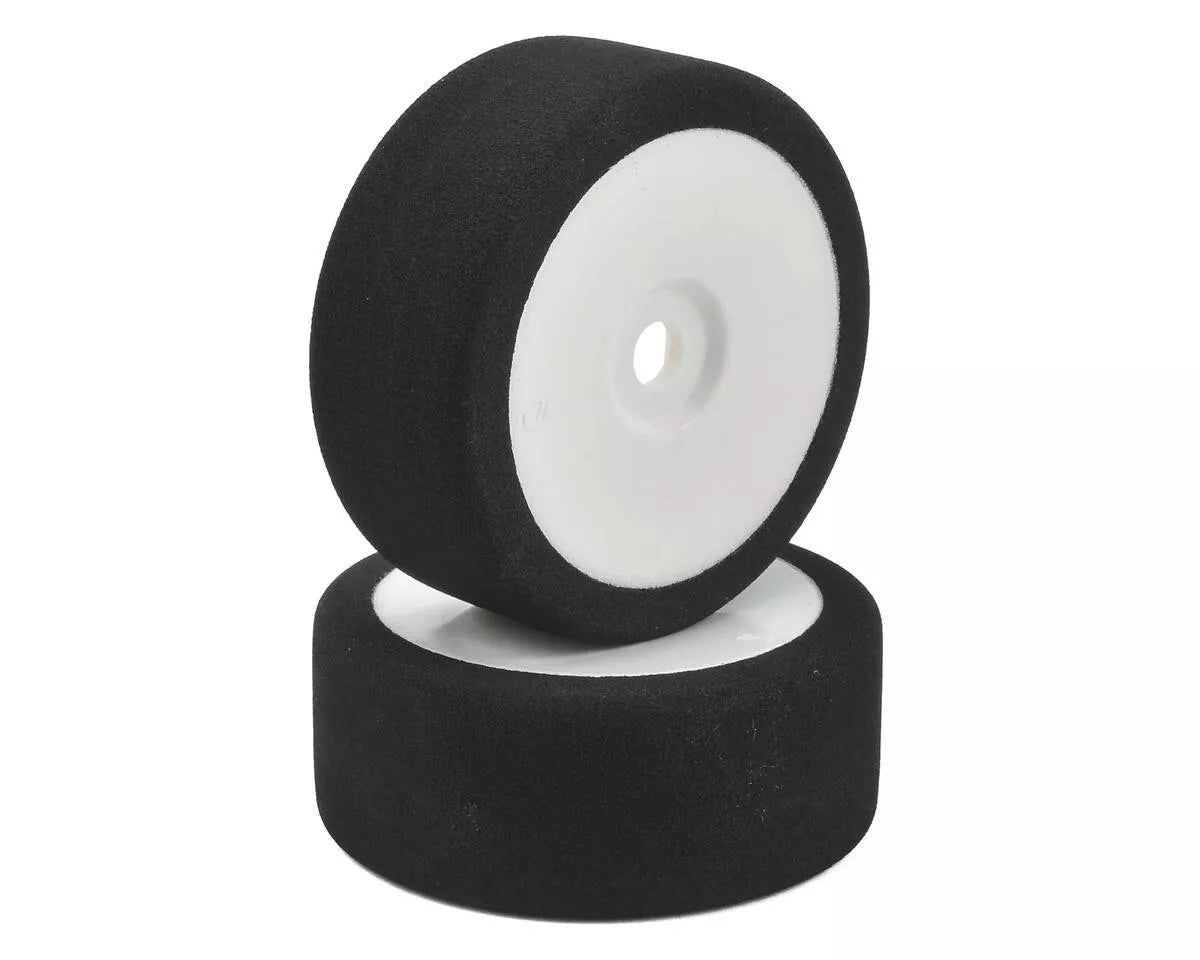 BSR Racing 1/8 Mounted GT Foam Tires Red w/17mm Hex (2) White
