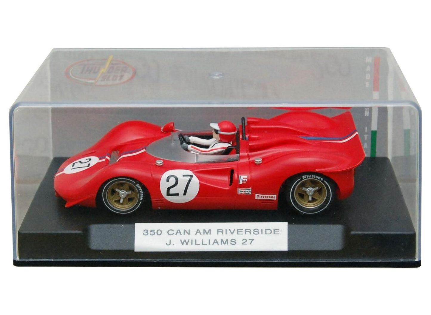 Thunderslot Ferrari 350 #27 Can-Am Riverside 1967 Thunder 1/32 Slot Car