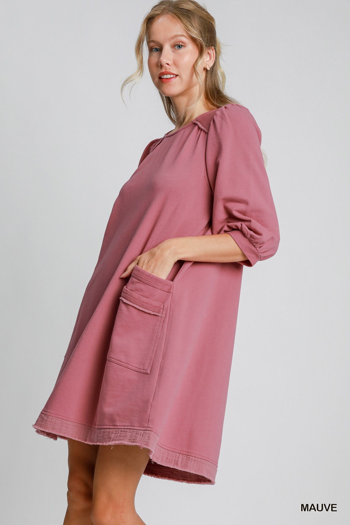 French Terry Mini Dress by Balec Group