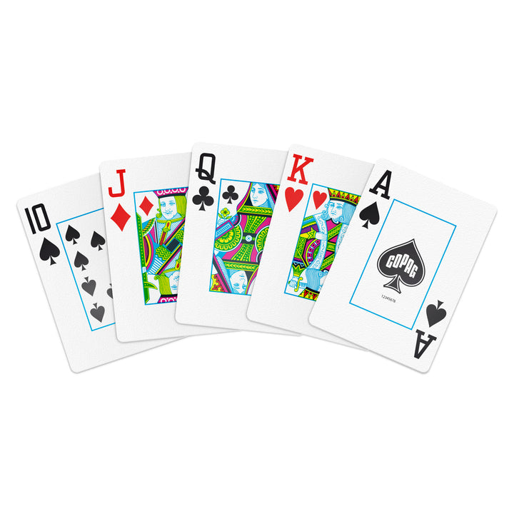 COPAG Playing Cards: Double Deck Set - Legacy - Red/Blue - Poker Size - Jumbo Index (2)