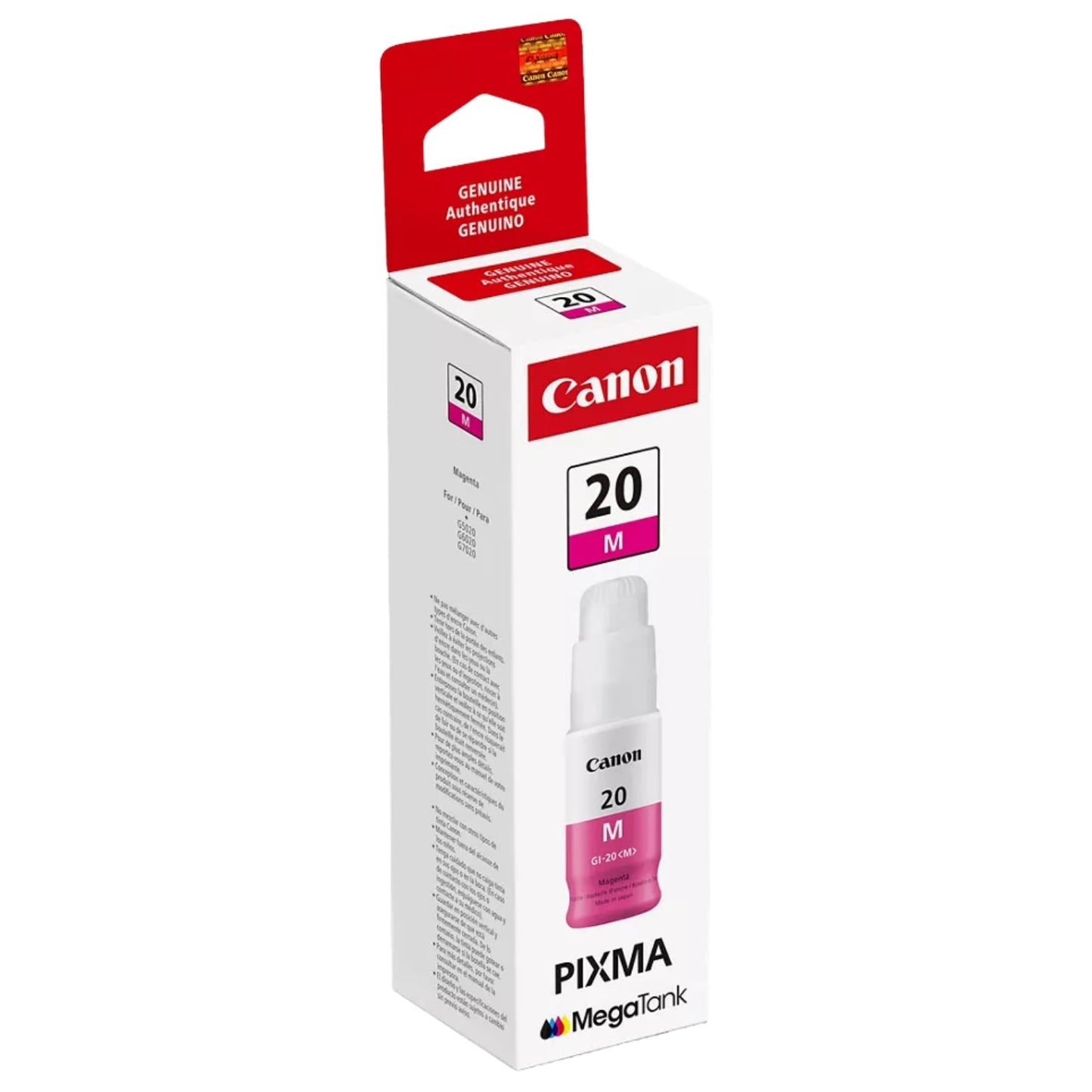 New, Pre-Owned - GI-20 High-Yield Magenta Ink Bottle, 3395C001