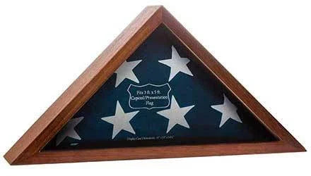 Capitol Flag Case for 3' by 5' Burial/Presentation Flag