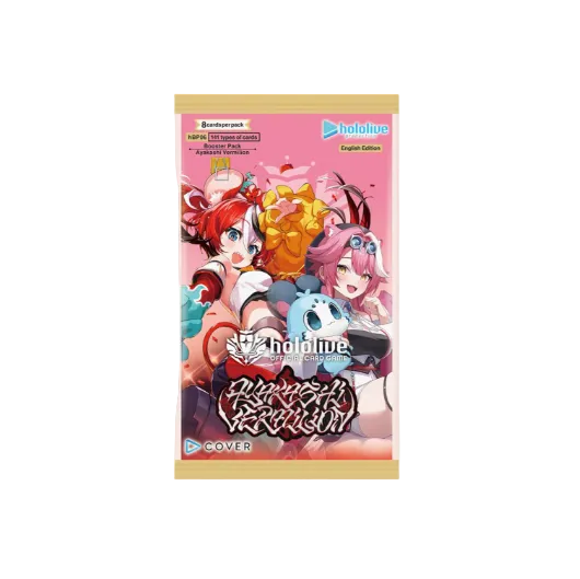 Hololive Official Card Game Ayakashi Vermillion Booster Pack