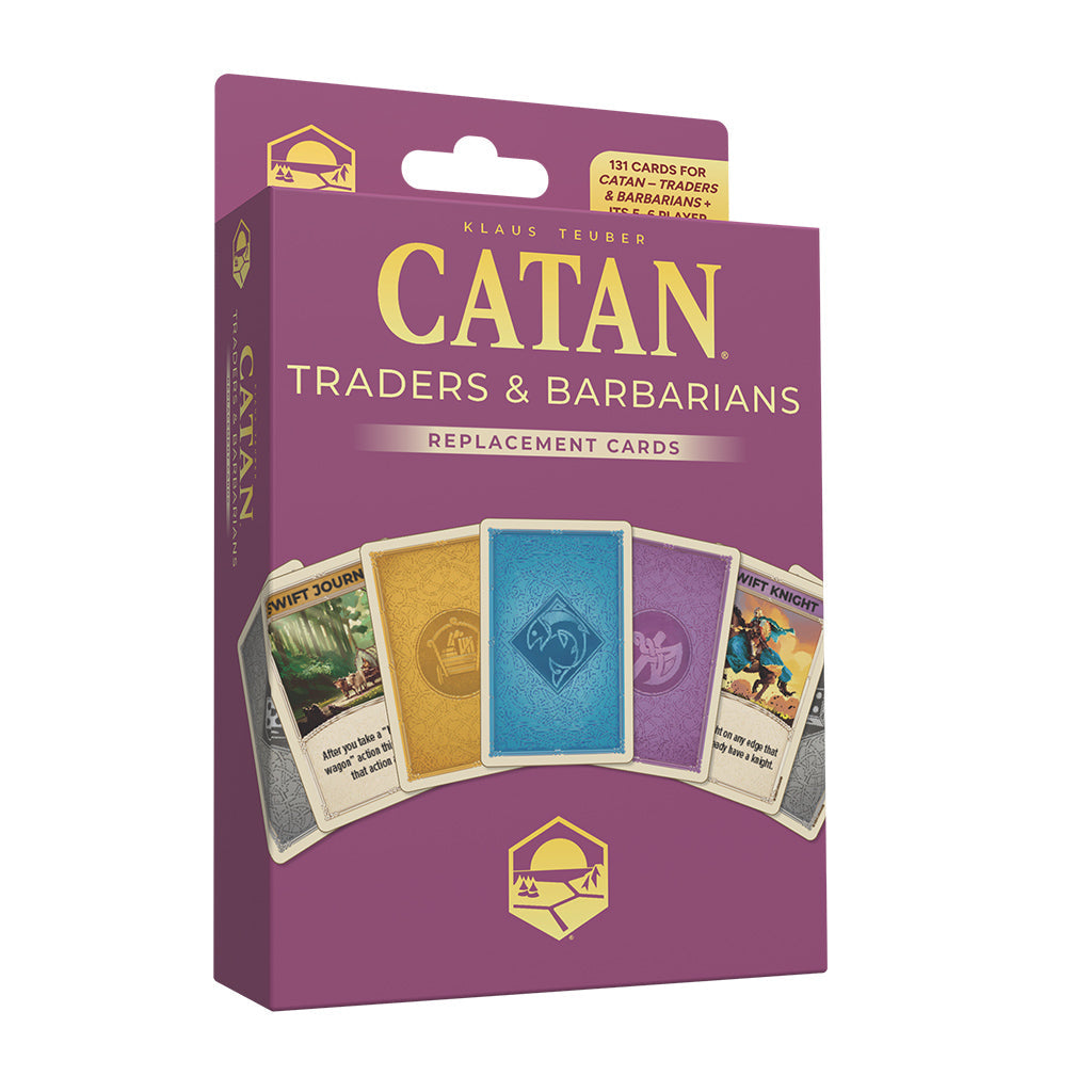 Catan: Traders & Barbarians Replacement Game Cards (6th Edition)