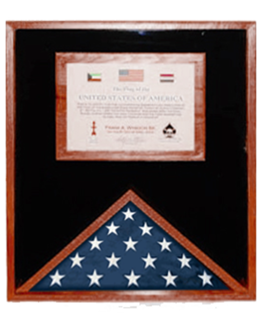 Flag Display Case.