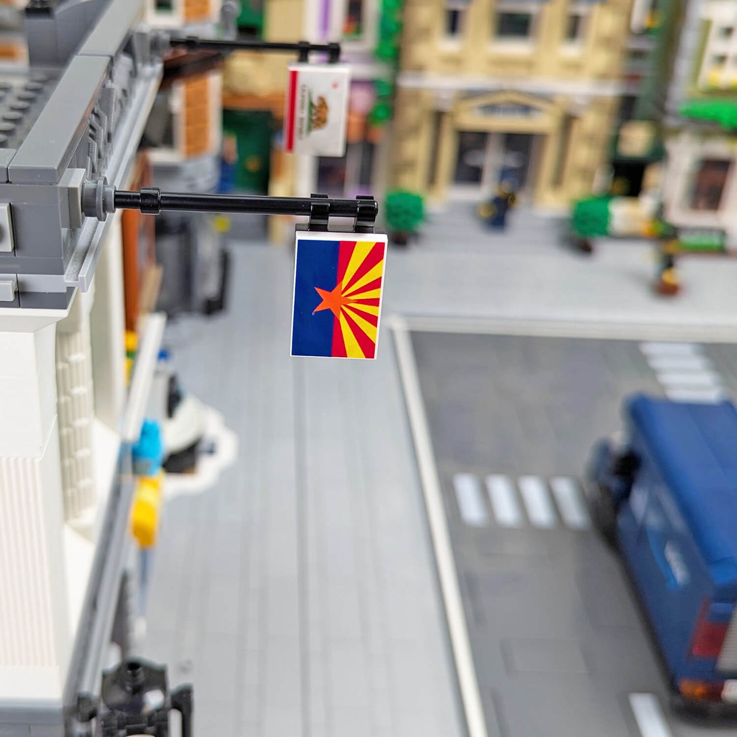 Arizona State Flag - Custom Printed - Made Using a LEGO® Tile