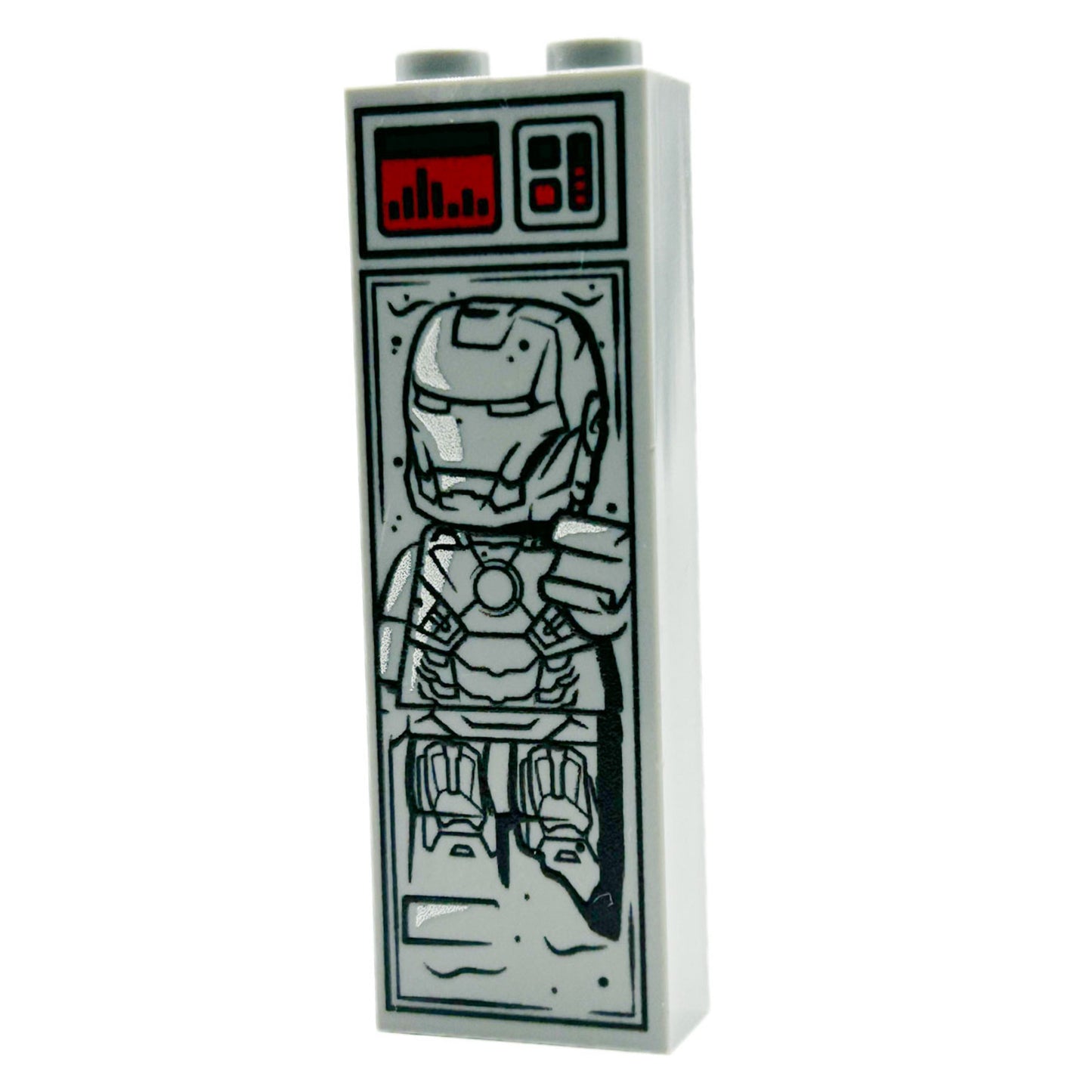 Iron Man in Carbonite (1x2x5 Brick)