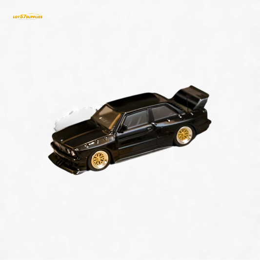 SW BMW E30 M3 LTO Modified - Black 1:64