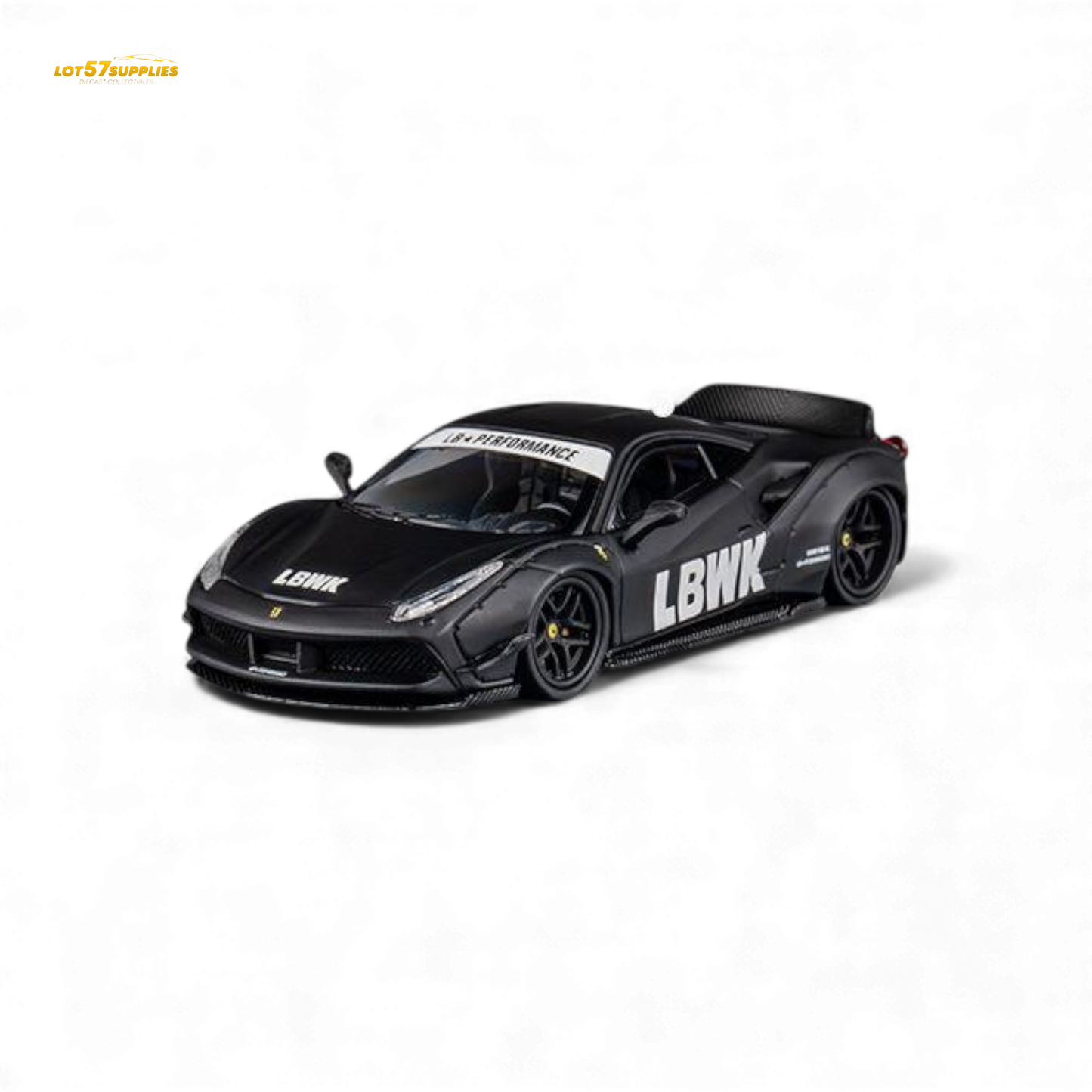 CM Model Ferrari 488 LB Works Black 1:64