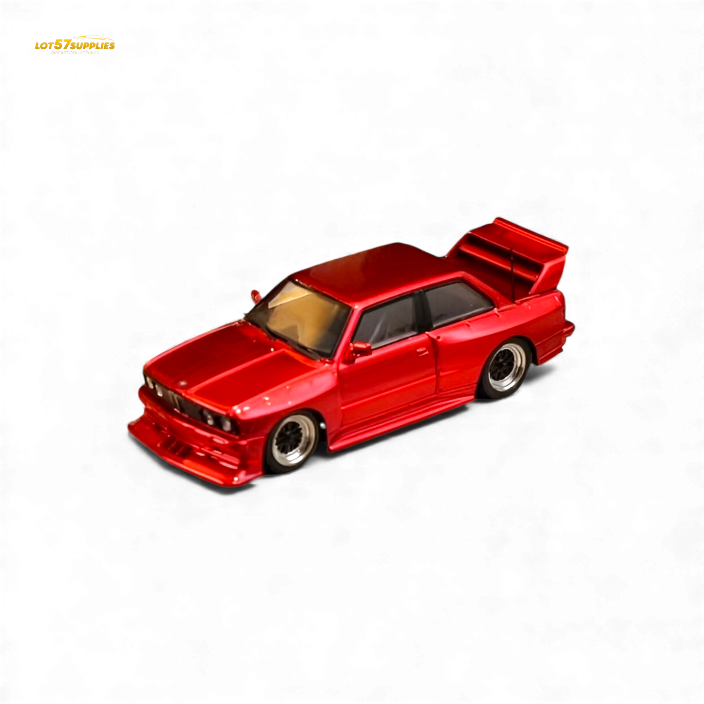 SW BMW E30 M3 LTO Modified Red 1:64