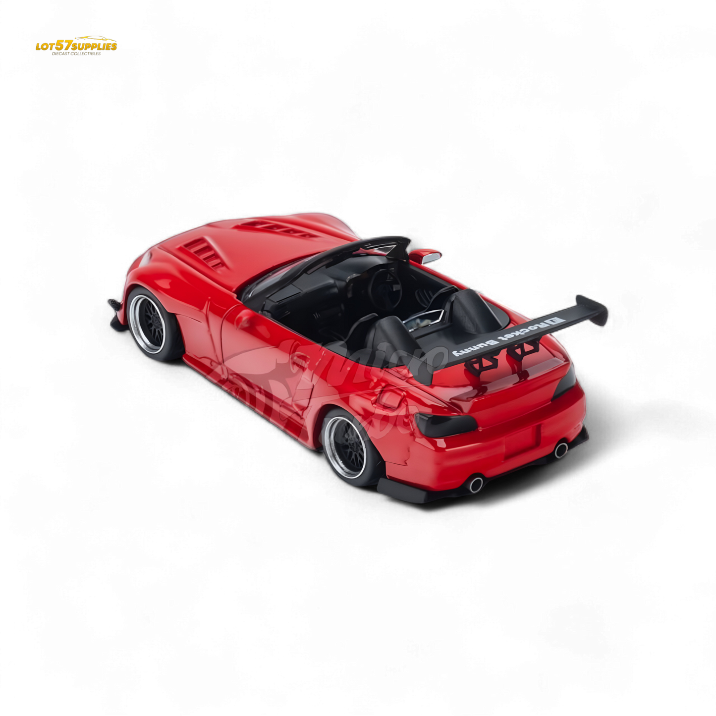 MicroTurbo Honda S2000 Pandem Rocket Bunny Red 1:64