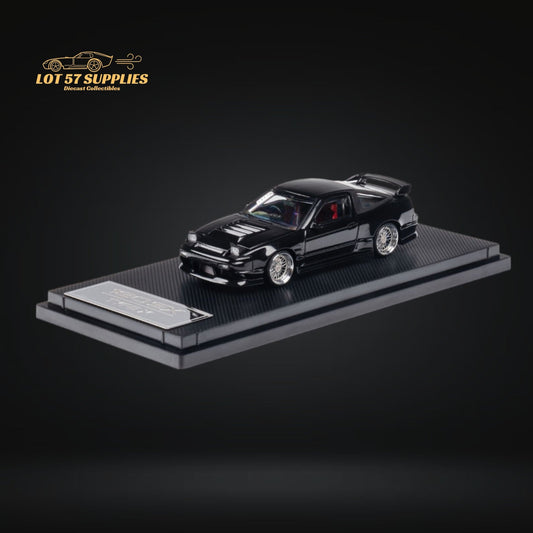 MicroTurbo 180SX Type X Metallic Black 1:64