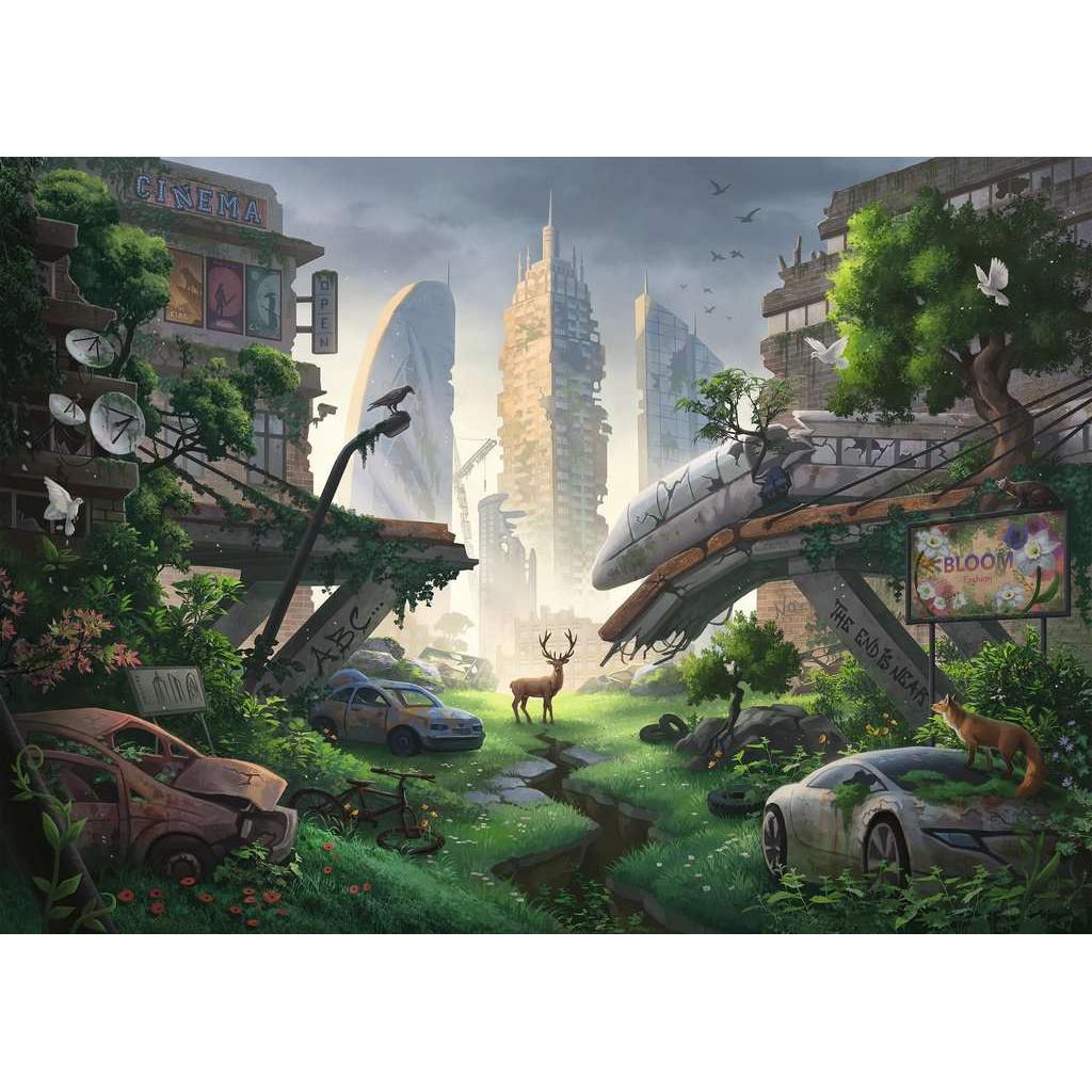 Desolated City 368 Piece Escape Game Jigsaw Puzzle Ravensburger